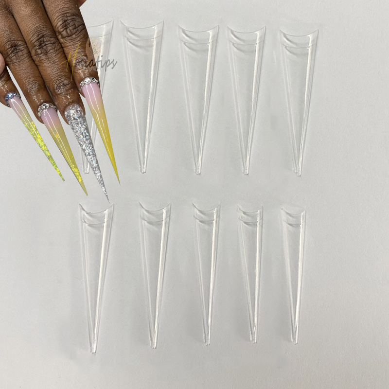 Nail Art Xxl - XXL Stiletto Extra Long False Nail