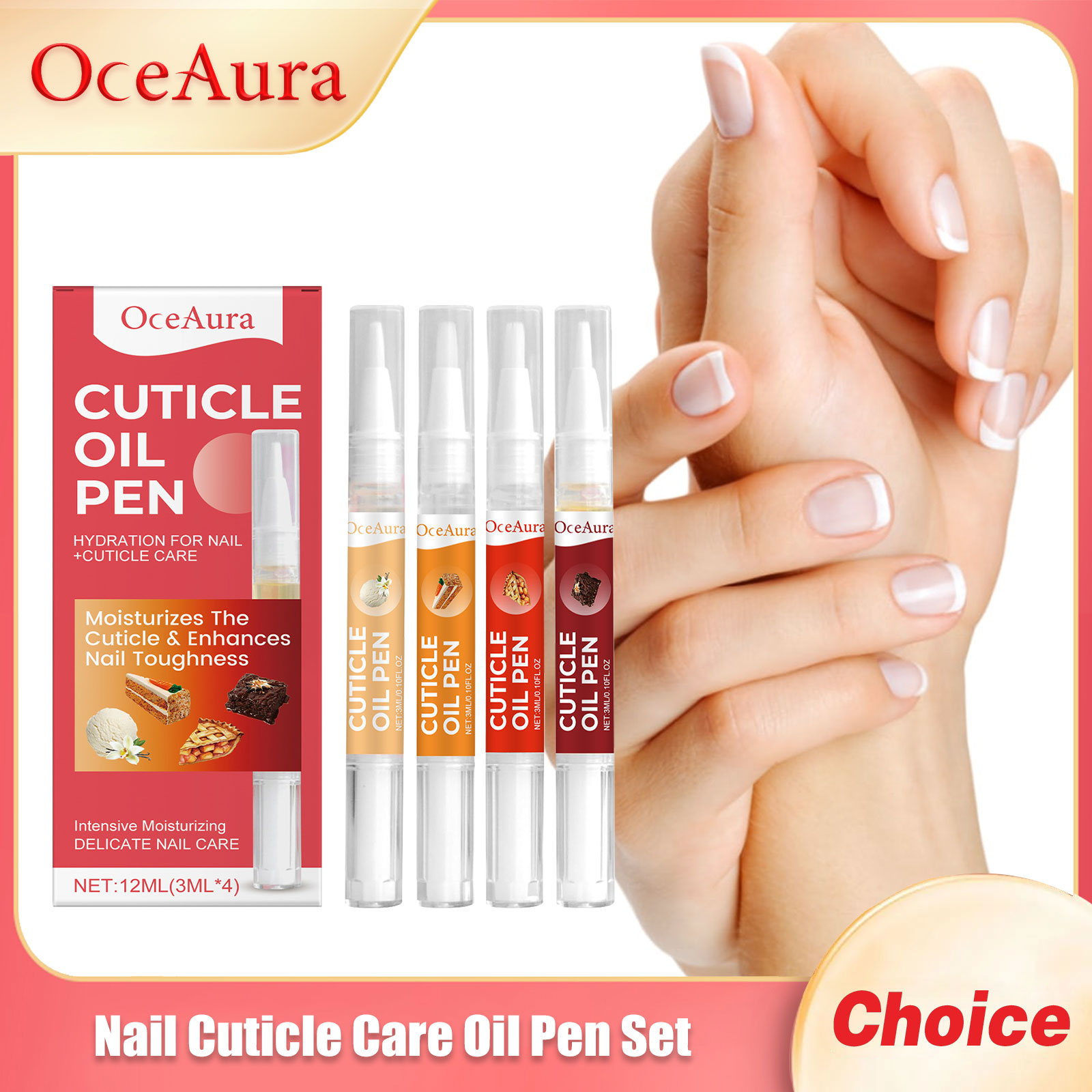 Cuticle Oil Pen - Oceaura Nail Cuticle Care Oil Pen