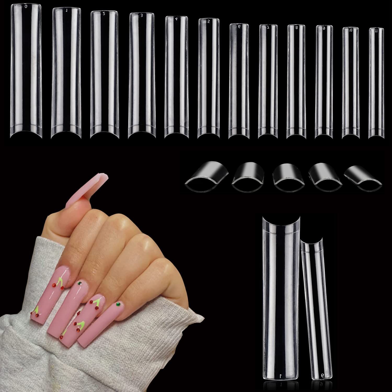100pcs/Box XXL Extra Straight  - đánh giá và giá Nail Art Xxl