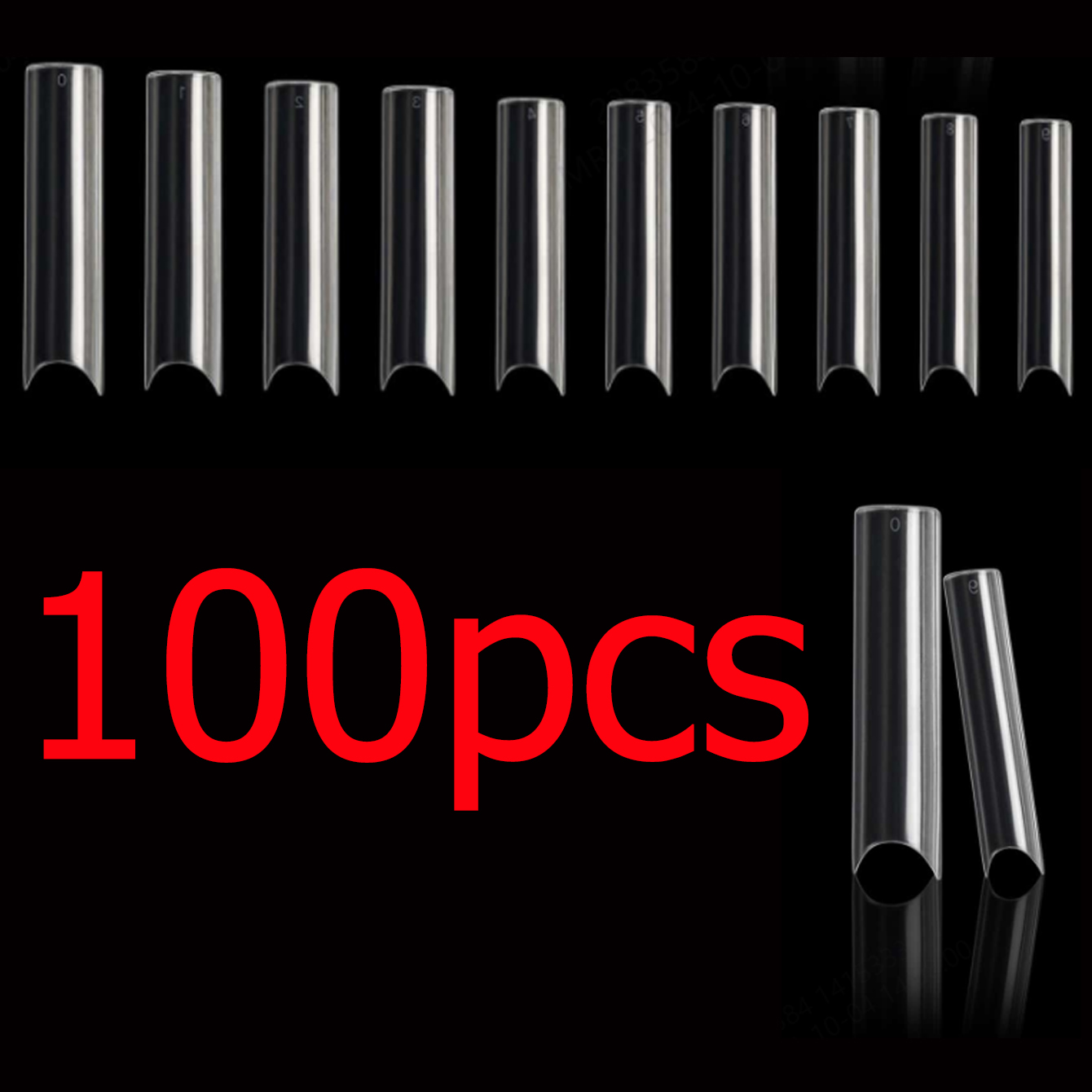 100pcs/Box XXL Extra Straight  - đánh giá và giá Nail Art Xxl
