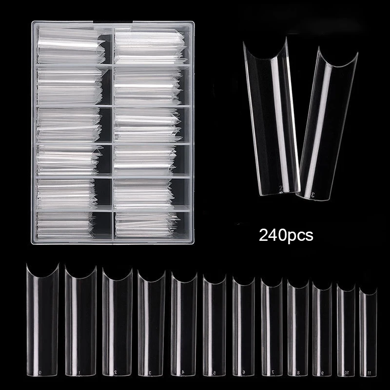 240pcs/Box XXL Extra Straight  - đánh giá và giá Nail Art Xxl