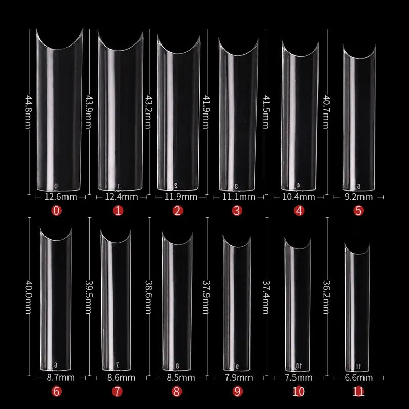 240pcs/Box XXL Extra Straight  - đánh giá và giá Nail Art Xxl