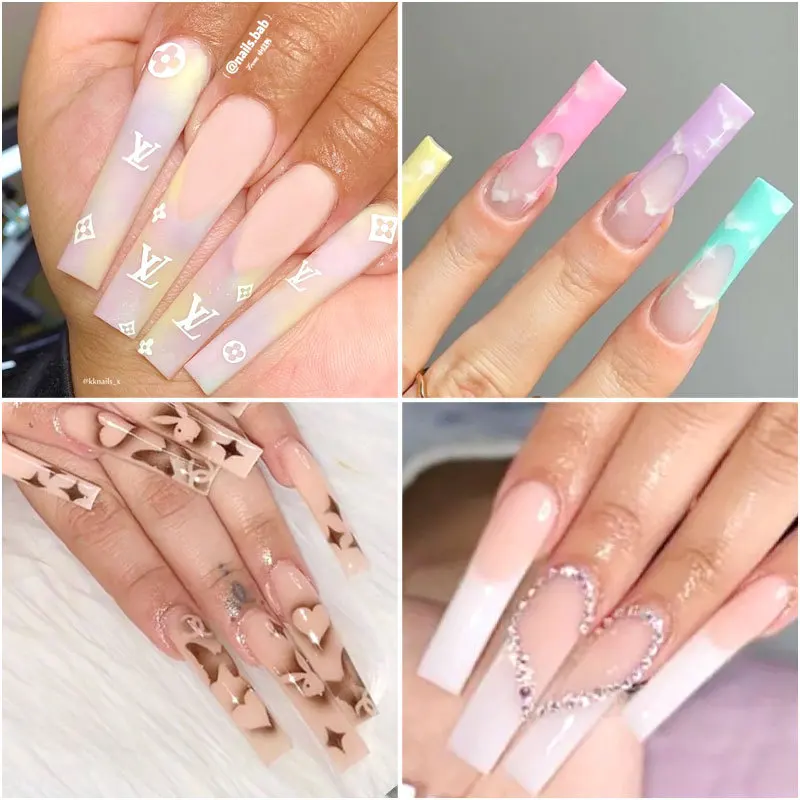 240pcs/Box XXL Extra Straight  - đánh giá và giá Nail Art Xxl