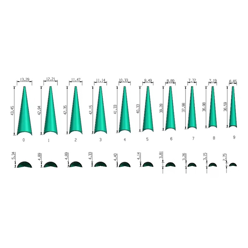 XXL Stiletto Extra Long False  - đánh giá và giá Nail Art Xxl