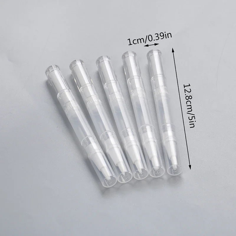 5Pcs 3ml Transparent Twist Nai - đánh giá và giá Cuticle Oil Pen