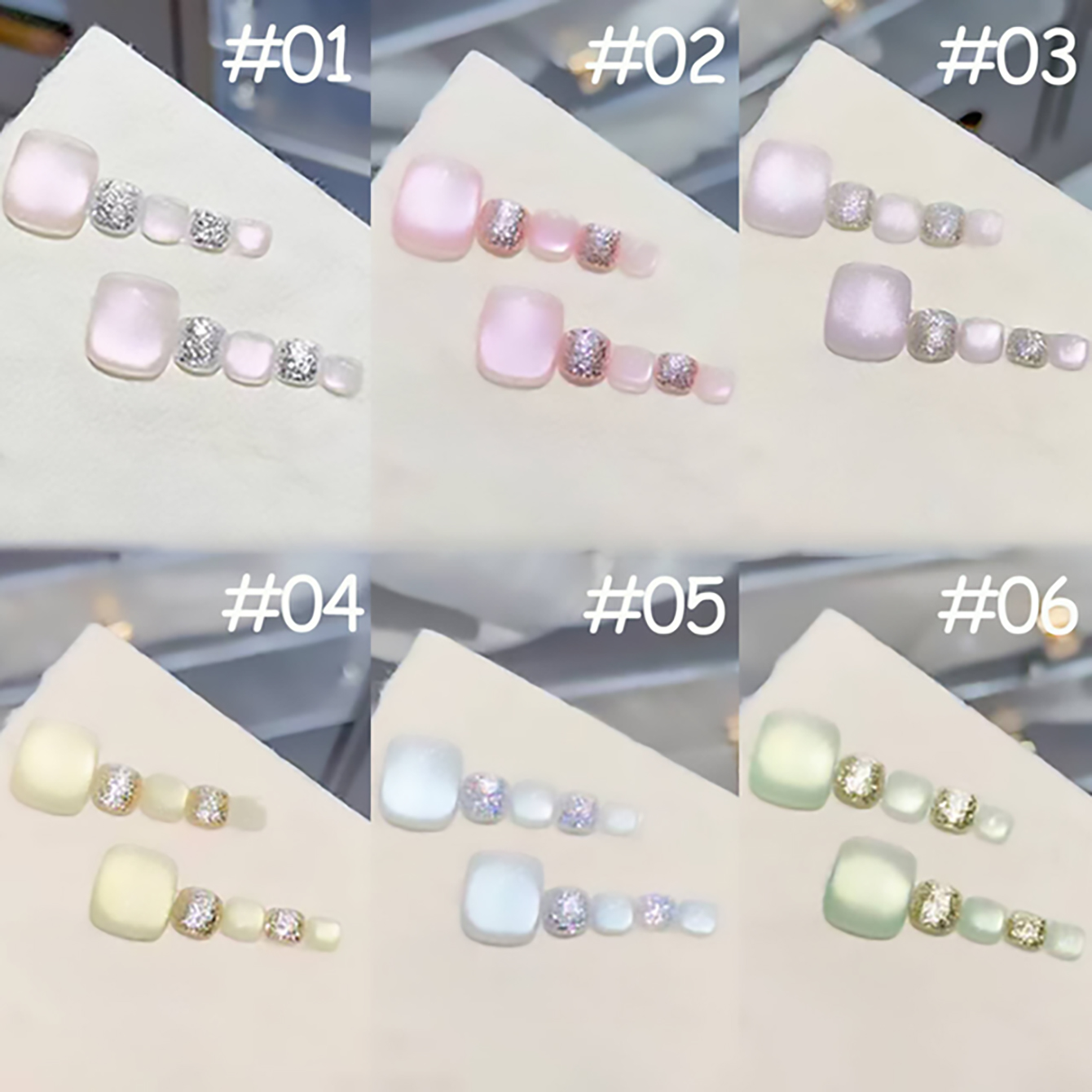 SHAKA 1pcs Summer Selection Sp - đánh giá và giá Nail Art Cat Eye Simple