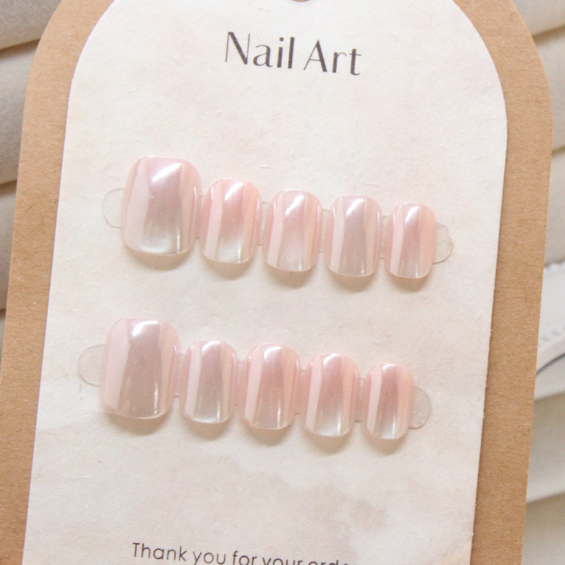 10 Pcs Women Handmade Press on - đánh giá và giá Nail Art Cat Eye Simple