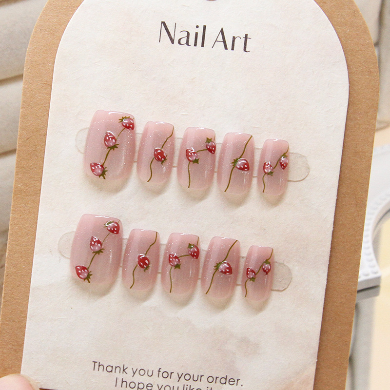 10 Pcs Women Handmade Press on - đánh giá và giá Nail Art Cat Eye Simple