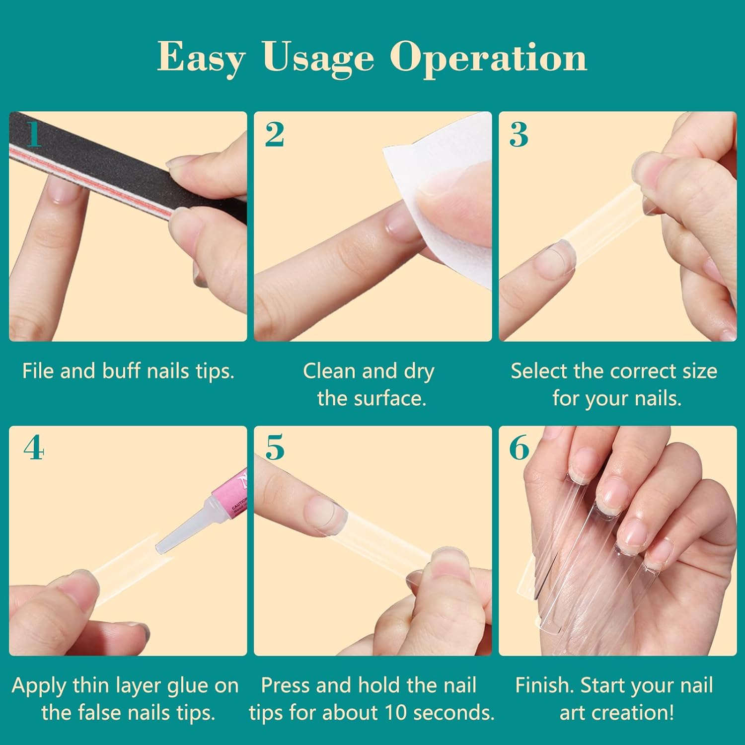 100 Cái/hộp XXL Thêm Thẳng Đầu - đánh giá và giá Nail Art Xxl