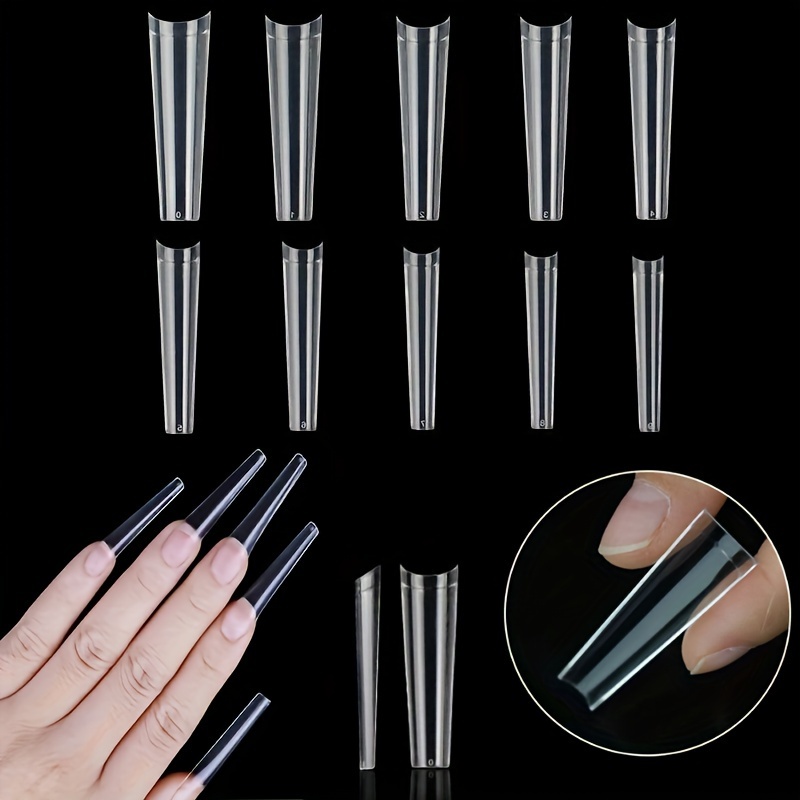XXL Super Long Nail Tips C Cur - đánh giá và giá Nail Art Xxl