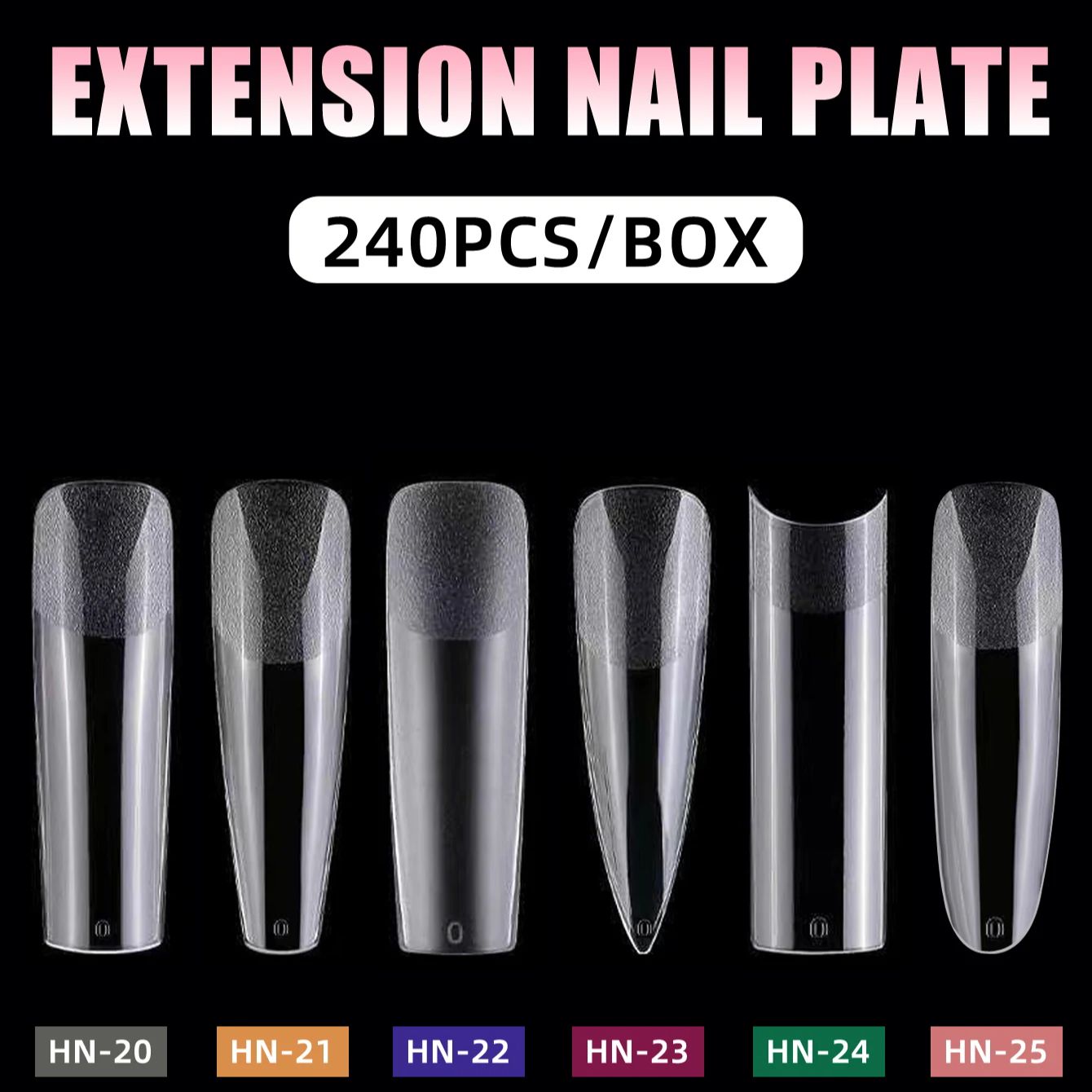 240pcs XXL Long Square Full &  - đánh giá và giá Nail Art Xxl